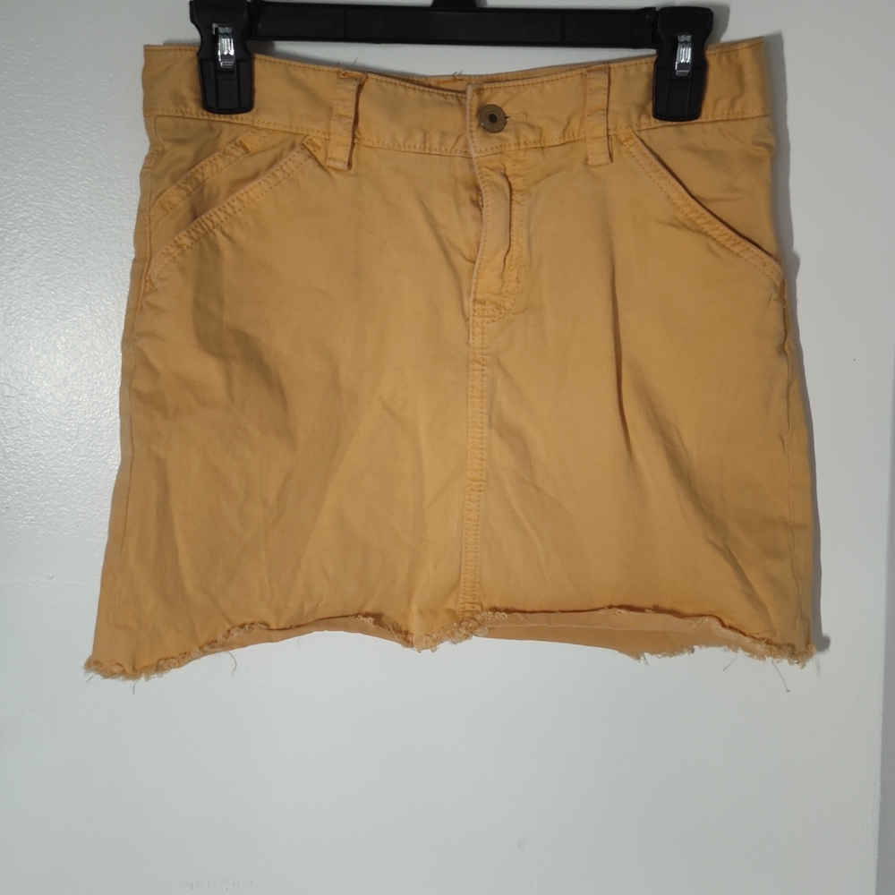 GAP Yellow Mini Skirt